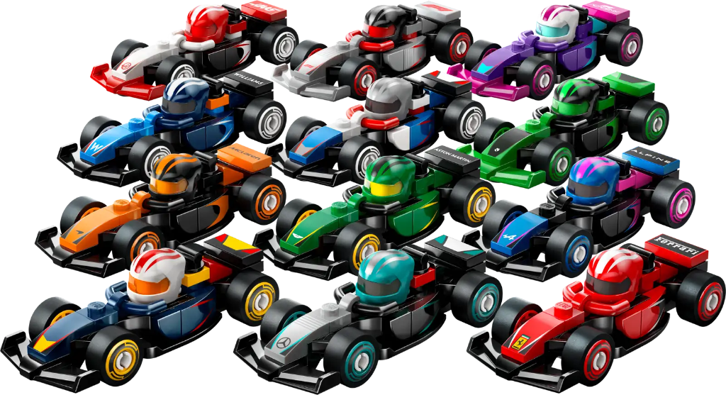 Lego 71049 F1 Kilpa-autot - Lajitelma tuote