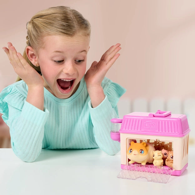Little Live Pets Mama Suprise Mini hamsteri + vauvat leikkisetti
