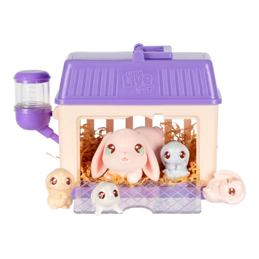 Little Live Pets Mama Suprise Mini pupu + vauvat leikkisetti