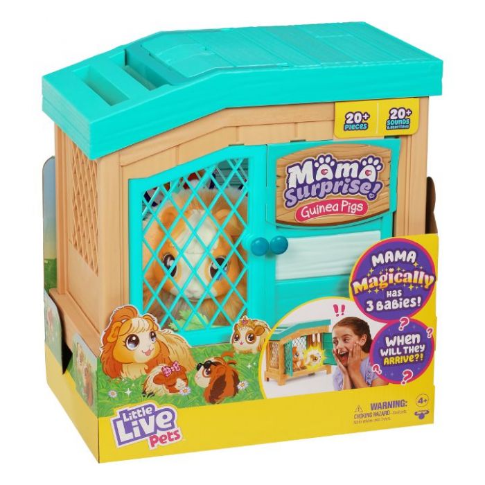 Little Live Pets Mama Suprise interaktiivinen Marsu + vauvat leikkisetti