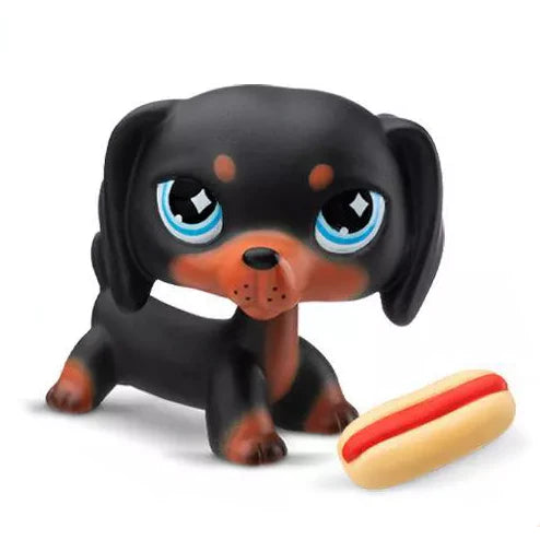 Littlest Pet Shop #242 musta Mayrakoira G7 