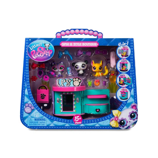 Littlest Pet Shop G7 S4 Spin and Style Boutique leikkisetti - Ennakkotilaus