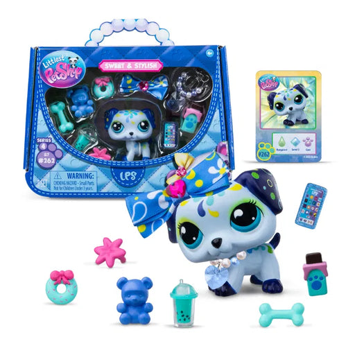 Littlest Pet Shop G7 S4 Sweet and Stylish #262 Dalmatian koira - Ennakkotilaus