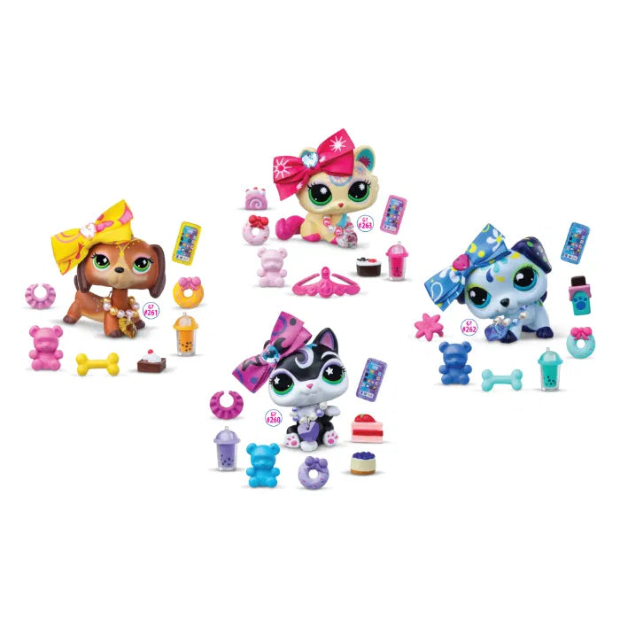 Littlest Pet Shop G7 S4 Sweet and Stylish #262 Dalmatian koira - Ennakkotilaus