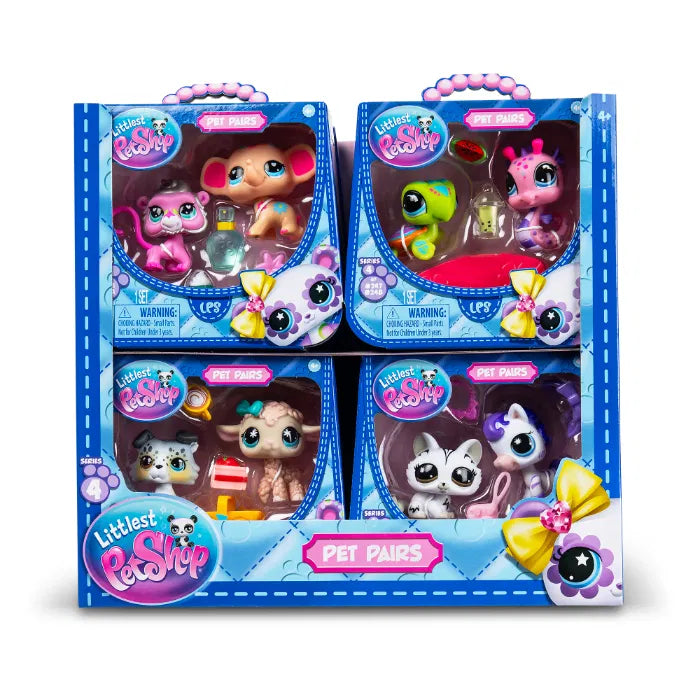 Littlest Pet Shop G7 S4 Pet pair, Norsu #243 ja Paviaani #244 - Ennakkotilaus