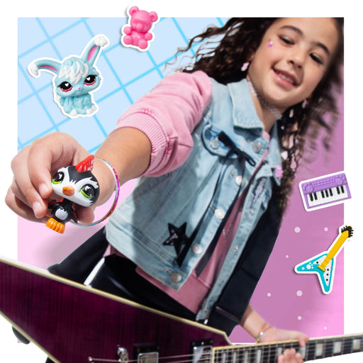 Littlest Pet Shop G7 S5 Punk & Pastel Pet Pair, Tikka #411 ja Pupu #412 - Ennakkotilaus