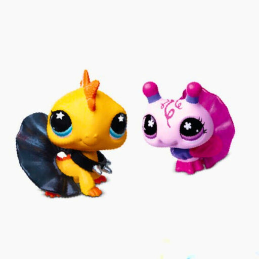 Littlest Pet Shop G7 S5 Sugar & Spikes Pet Pair, Ampiainen #413 ja Iguaani #414 - Ennakkotilaus