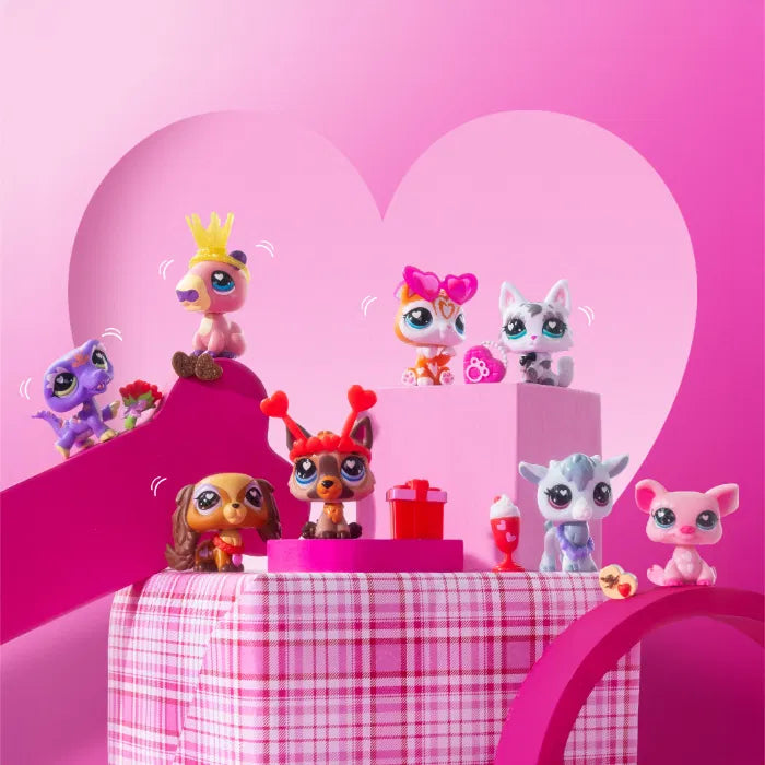 Littlest Pet Shop G7 S5 Valentines Pet Pair, Krokotiili #434 ja Capybara #433