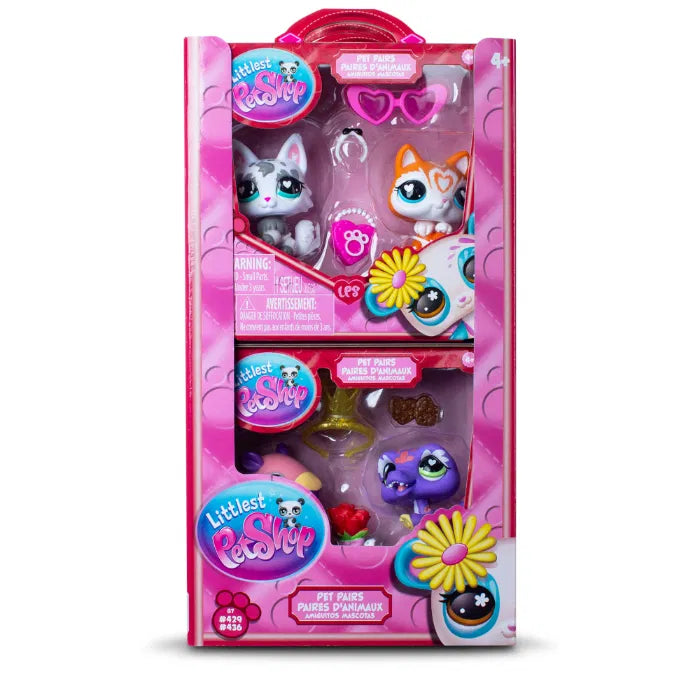Littlest Pet Shop G7 S5 Valentines Pet Pair, Krokotiili #434 ja Capybara #433