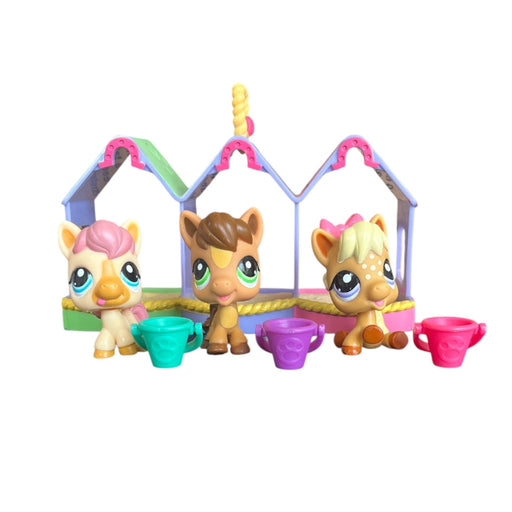 Littlest Petshop Petriplets Hevonen #1879-1881