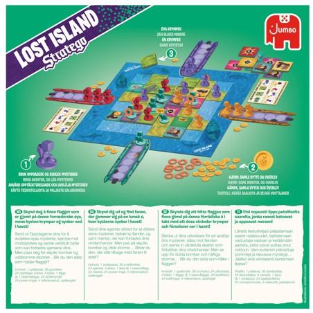 Lost Island Stratego lautapeli