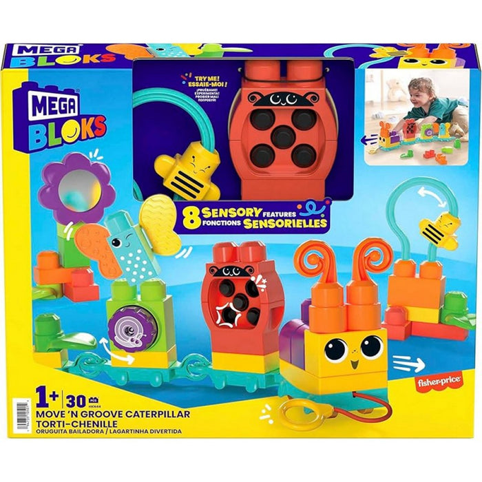 Mega Bloks toukka Juna rakennuspalat