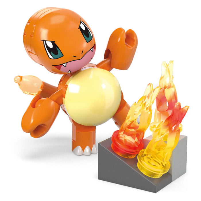 Mega Construx Pokemon Charmanders Fire Spin -rakennussetti