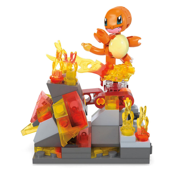 Mega Construx Pokemon Charmanders Fire Spin -rakennussetti