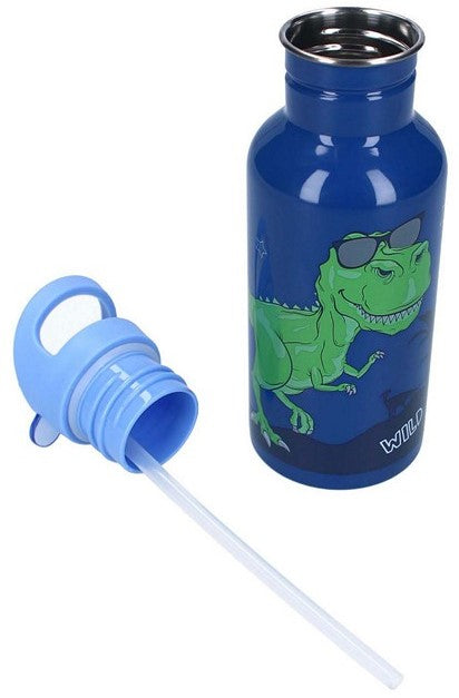 Metallinen juomapullo 500ml - Wild Dino