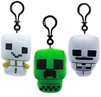 Minecraft pehmo maskotti klipsillä - lajitelma tuote