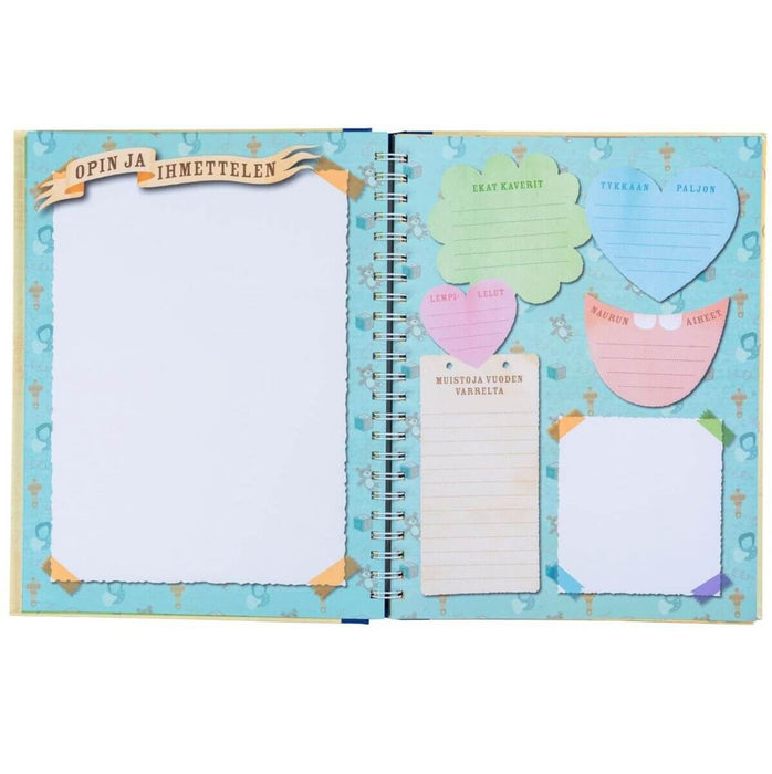 Oppi&ilo Minun kirjani - täytettävä lapsuus ajan kirja