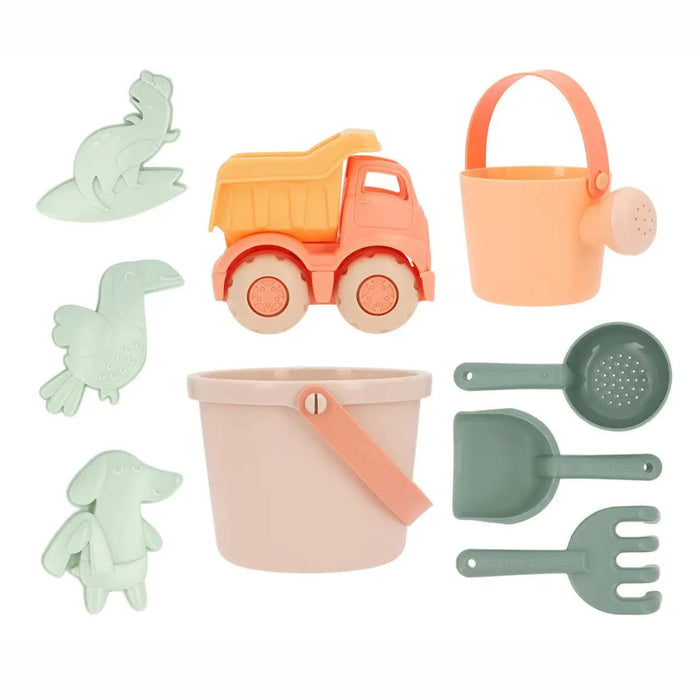 Monnëka lasten hiekkalelut - pearl / sea green