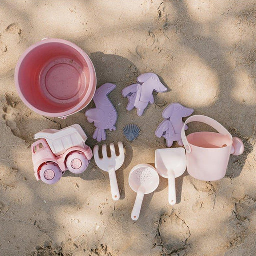 Monnëka lasten hiekkalelut - pastel pink