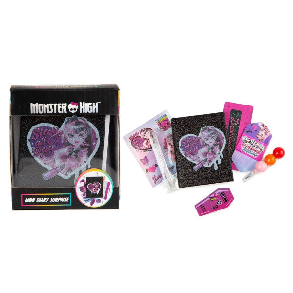 Monster High Mini Diary Surprise muistikirja ja tarvikkeet