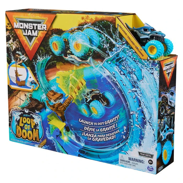 Monster Jam 1:64 Loop of Doom Stunt setti