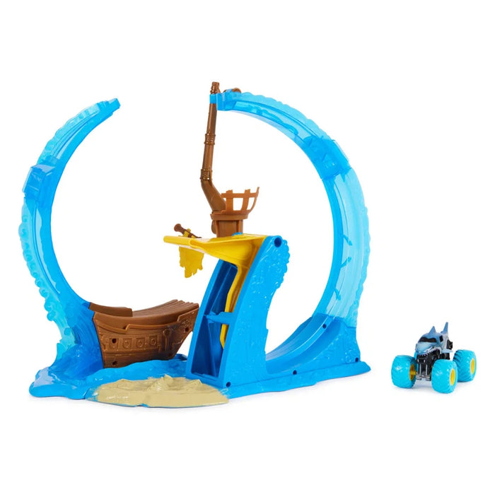 Monster Jam 1:64 Loop of Doom Stunt setti