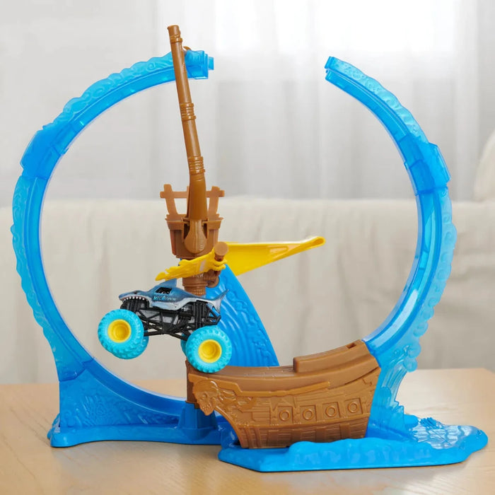 Monster Jam 1:64 Loop of Doom Stunt setti