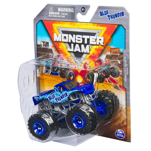 Monster Jam Blue Thunder monsteri auto 1:64