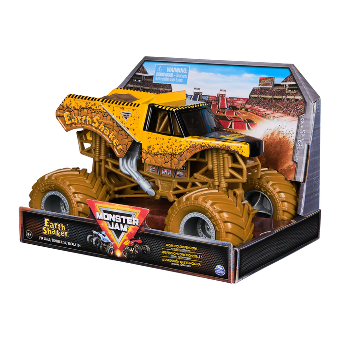 Monster Jam Collector Earth Shaker auto 1:24