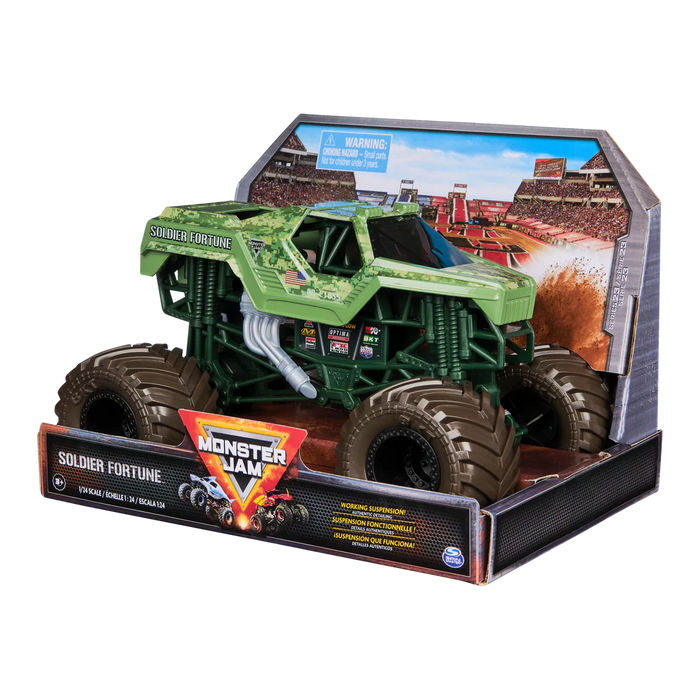 Monster Jam Collector Soldier Fortune auto 1:24