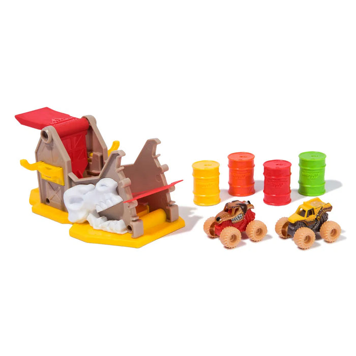 Monster Jam Mini Boney Launchers leikkisetti