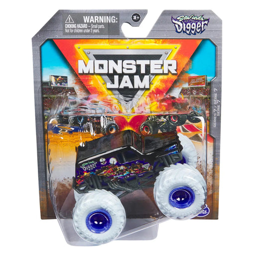 Monster Jam Son-uva Digger monsteri auto 1:64
