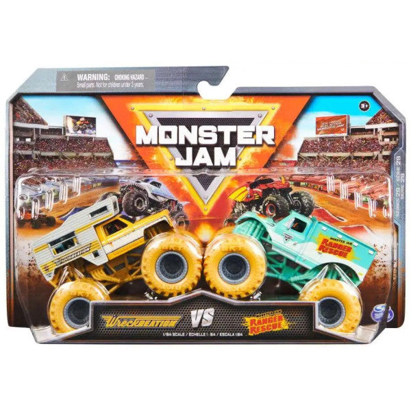 Monster Jam Wreckreation vs Ranger Rescue autot 2kpl