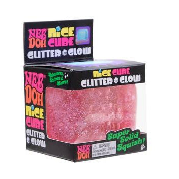 NEEDOH Nice Cube Glitter & Glow 1kpl - valitse väri