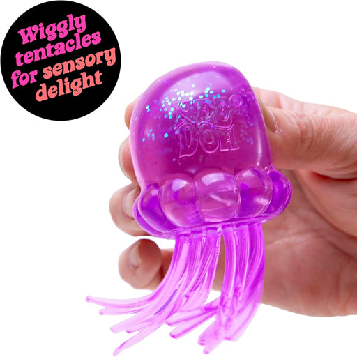 NEEDOH Jelly Squish puristeltava meduusa 1kpl - valitse väri