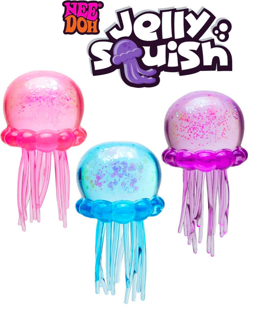 NEEDOH Jelly Squish puristeltava meduusa 1kpl - valitse väri