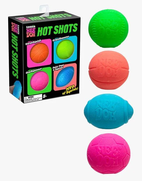 NEEDOH Teenie Hot Shots 4 -Pack