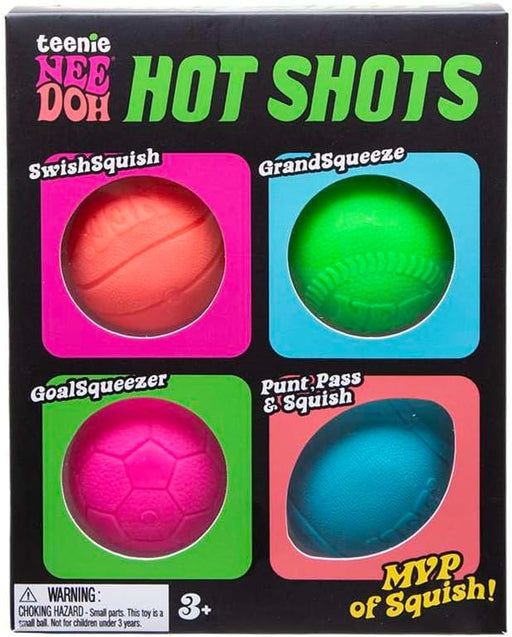 NEEDOH Teenie Hot Shots 4 -Pack