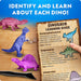 National Geographic pimeässä hohtava Dinosaurus yllätys pakkaus