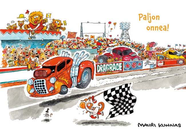 Onnittelukortti Mauri Kunnas