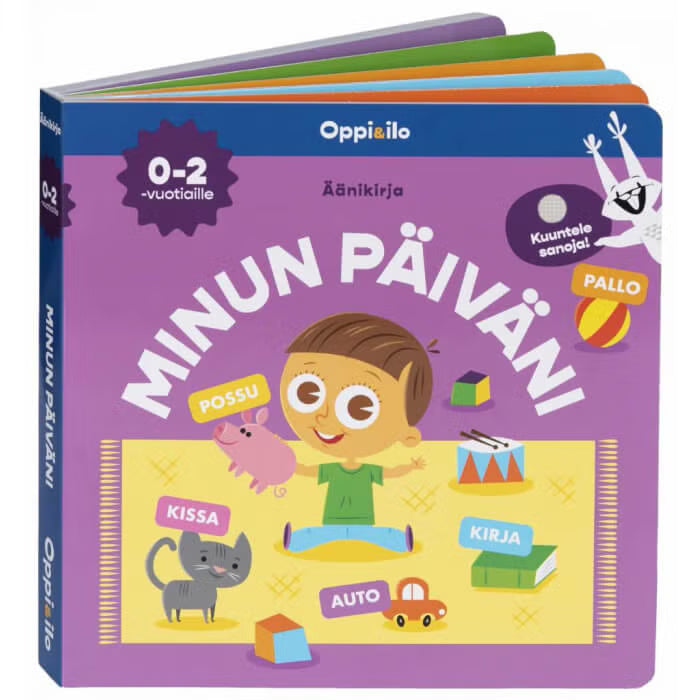 Oppi&ilo Kuuntele sanoja! Minun päiväni ääni kirja