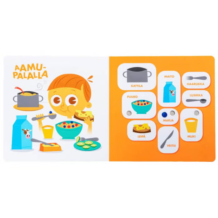 Oppi&ilo Kuuntele sanoja! Minun päiväni ääni kirja
