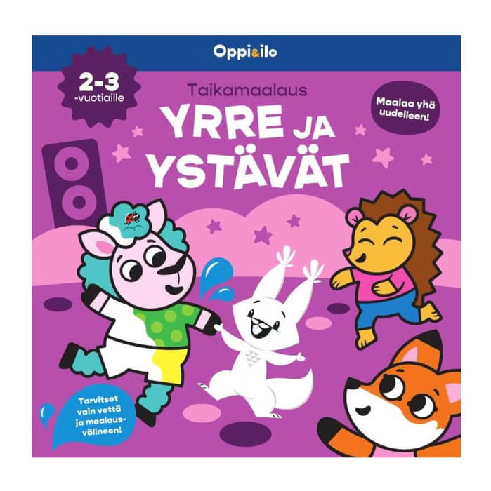 Oppi&ilo Taikamaalaus Yrre ja ystävät 2-3v