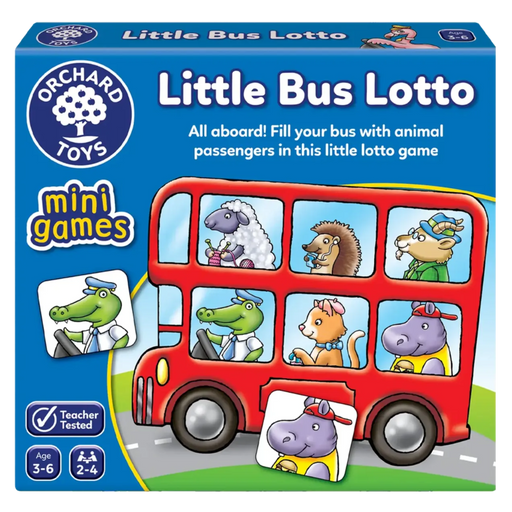 Orchard Toys Pikku bussi Lotto peli