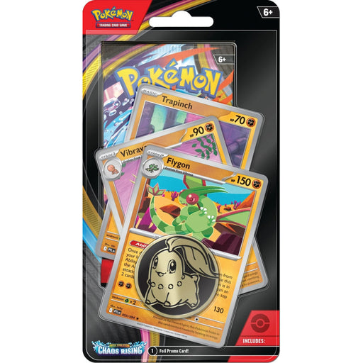 Pokemon Mega Evolution 04 Chaos Rising Premium Checklane Blister - Flygon Ennakkotilaus