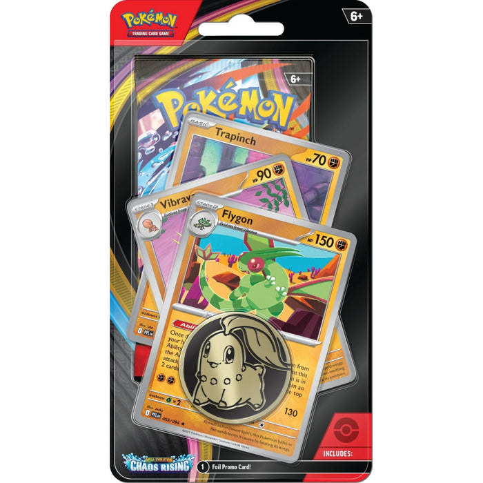 Pokemon Mega Evolution 04 Chaos Rising Premium Checklane Blister - Flygon Ennakkotilaus