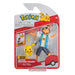 Pokemon Pikachu ja Ash pokemon kouluttaja Battle figuuri