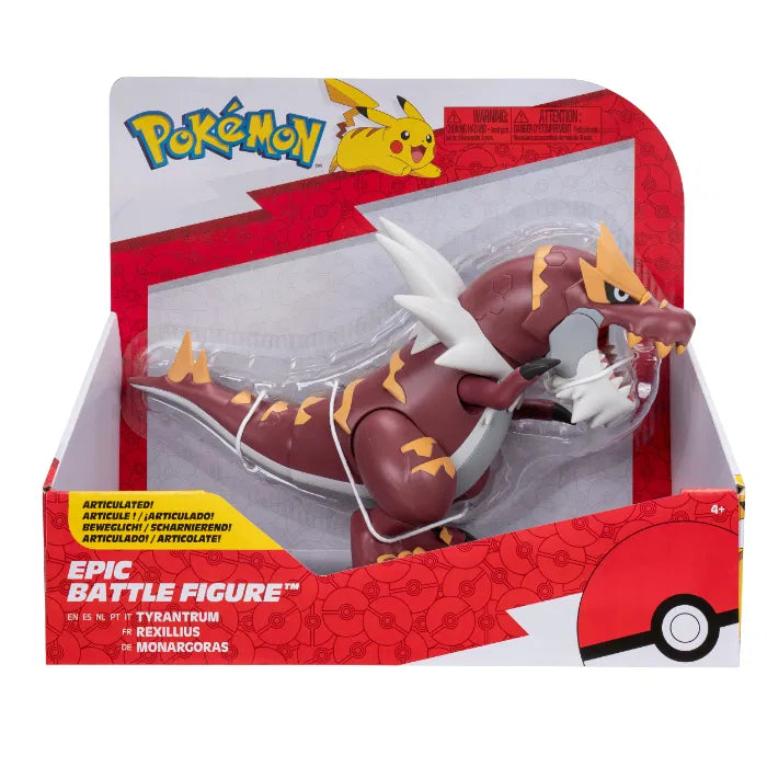 Pokemon Tyrantrum Epic suuri figuuri 27,5cm