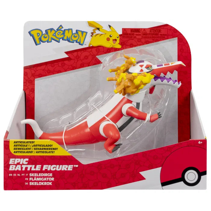 Pokemon Skeleridge Epic suuri figuuri 27,5cm