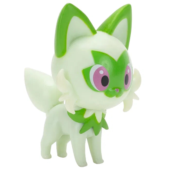Pokemon Sprigatito figuuri ja Clip'n' Go - poke pallo